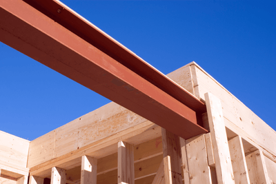 Using Steel Beams & Columns in Residential Construction