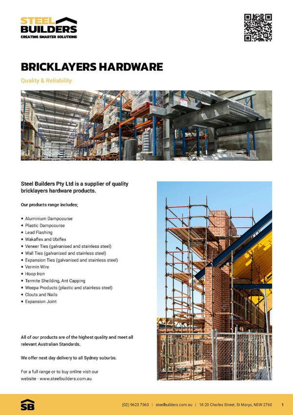 Bricklayers Hardware