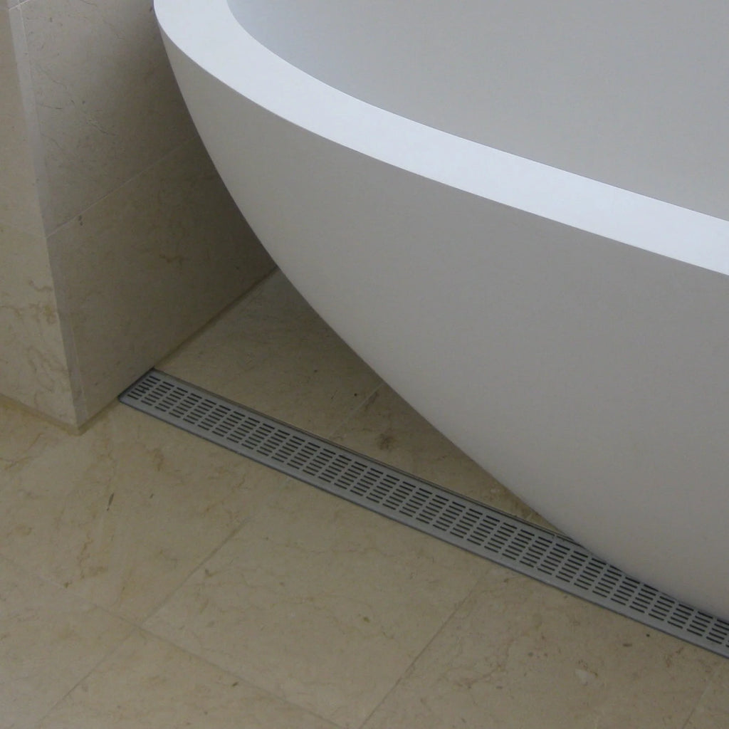 LINES PATTERN STAINLESS STEEL STRIP DRAINAGE CHANNEL
