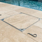 TILE INSERT PIT COVER - STAINLESS STEEL