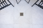Heelguard Stainless Steel Square Drain - 115mm