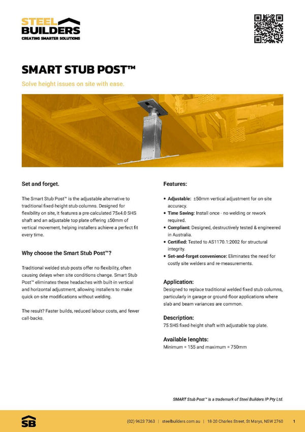 SMART Stub Post