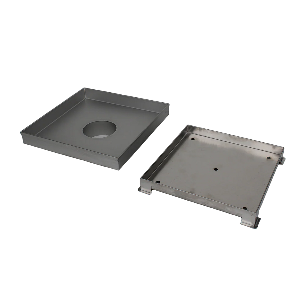 Tile Insert Square Floor Drain 115mm - Stainless Steel