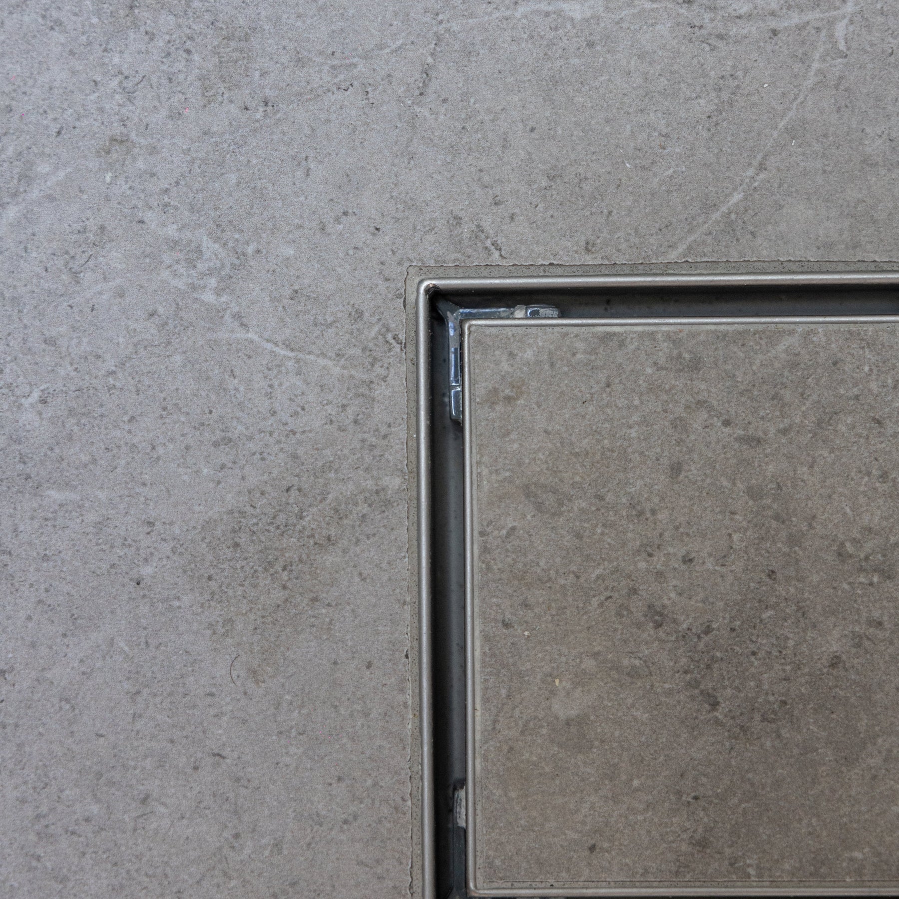 Tile Insert Square Floor Drain 115mm - Stainless Steel