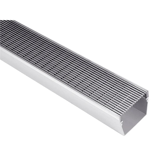 STAINLESS STEEL HEELGUARD GRATE & ALUMINIUM DRAIN CHANNEL