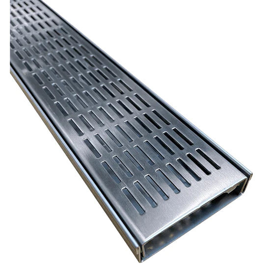 LINES PATTERN STAINLESS STEEL STRIP DRAINAGE CHANNEL