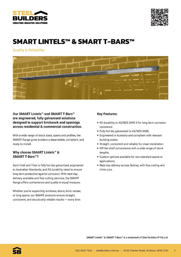SMART Lintels