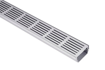 External Aluminium Drain - Lines Pattern - Steel Builders