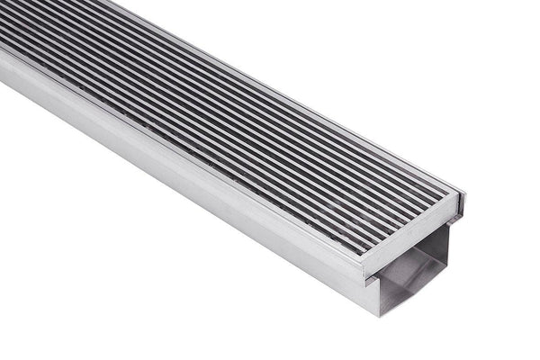 External Stainless Steel Grate - Heelguard Pattern - 110mm x 60mm - Steel Builders