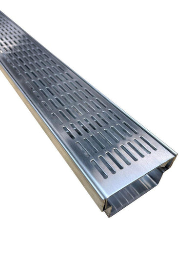 External Stainless Steel Grate - Lines Pattern - Steel Builders