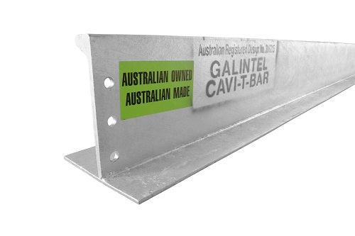 Galintel® Galvanised Steel Lintels Cavity T-Bar - Steel Builders