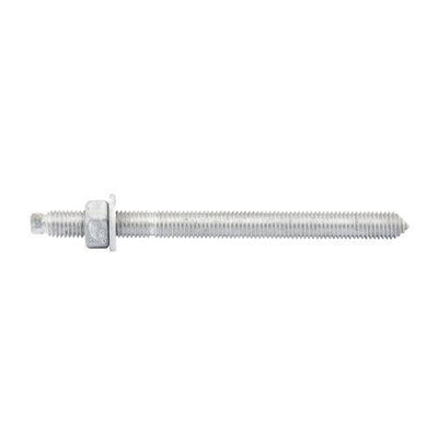 Galvanised Chemical Stud Anchor Bolt M12 x 160mm - Steel Builders