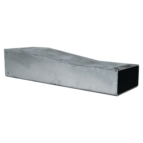 Galvanised RHS Kerb Outlet - Steel Builders