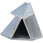 Smart Retain™ Retaining Wall 45° Corner Posts - Taper Flange Channel (100TFCX50) - Steel Builders