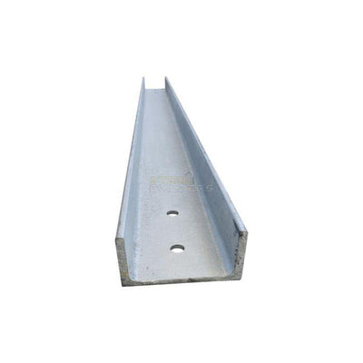 Smart Retain™ Retaining Wall End Posts - Tapered Flange Channel (100TFCx50) - Steel Builders