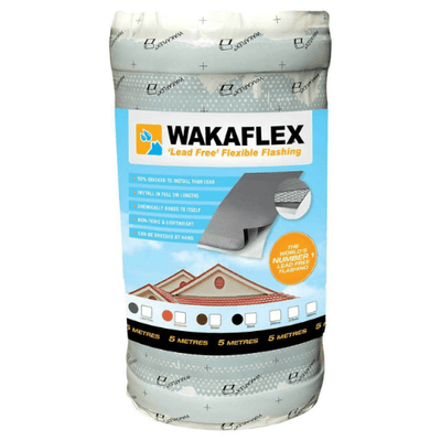 Wakaflex - Lead Free Roof Flashing (5m Roll) - Steel Builders